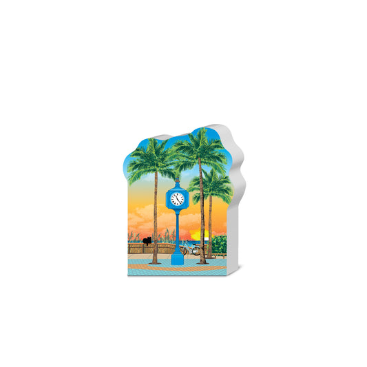 Clock - Times Square, Fort Myers Beach, Florida - Shelf Sitter