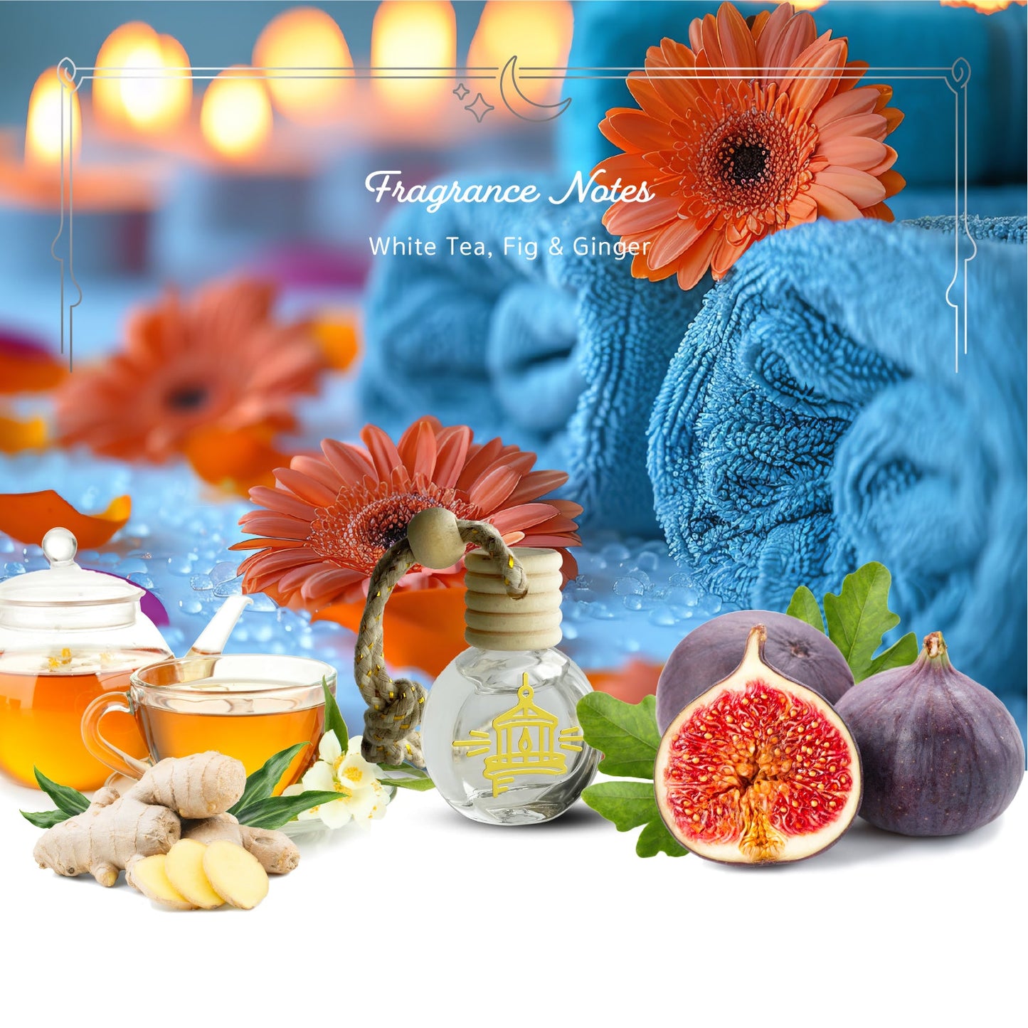 Mini Hanging Diffuser - Sanibel Island Retreat
