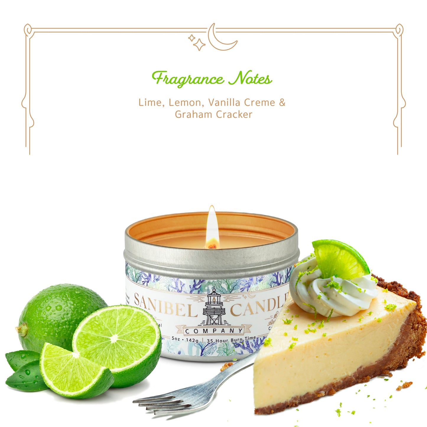Key Lime Pie - Signature Candle - 5 oz Tin