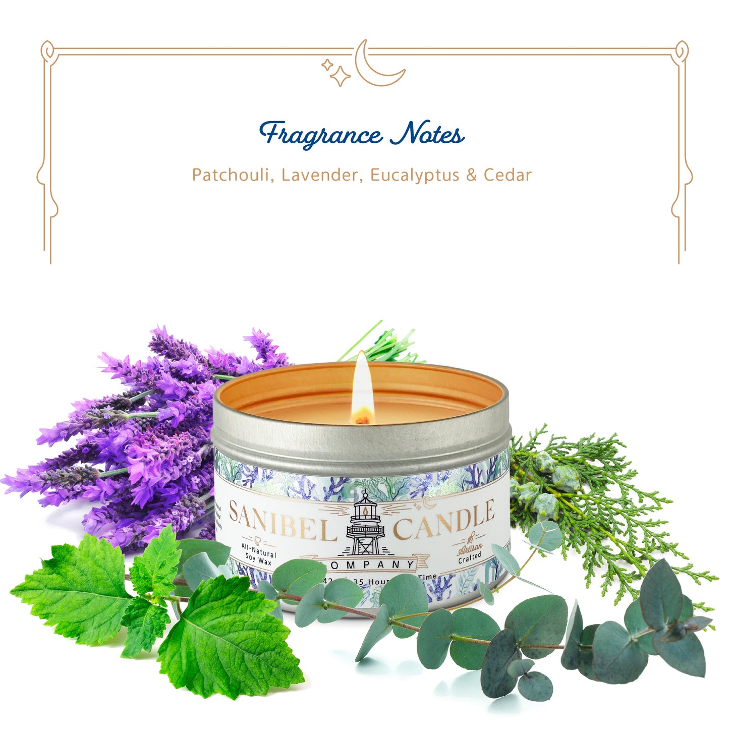 Tarpon Bay Moonlight - Signature Candle - 5 oz Tin