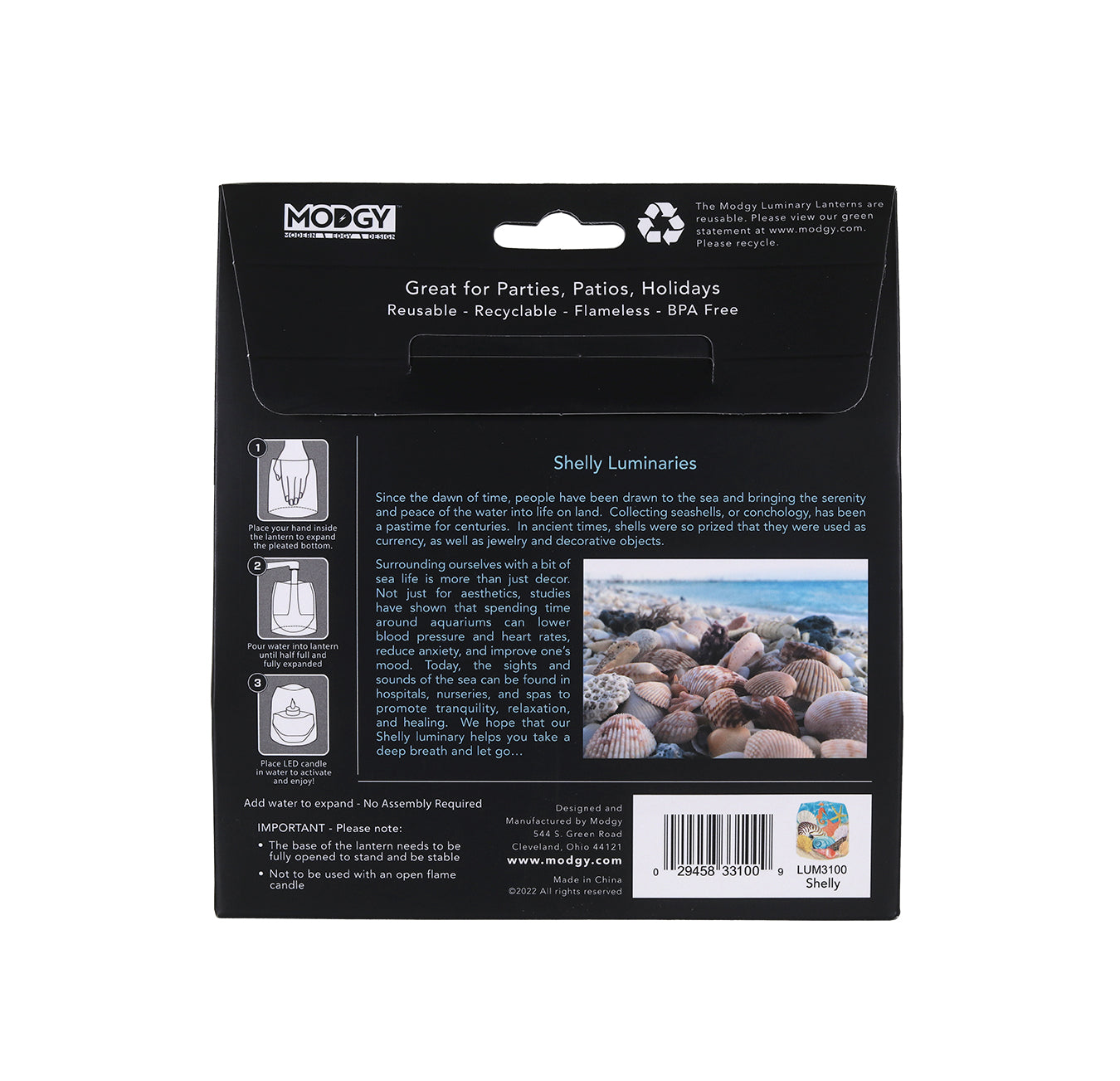 Modgy Luminary Lanterns - Shelly