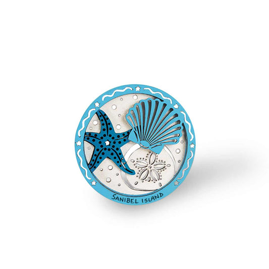 Sanibel Island - 3D Wooden Laser Cut Magnet