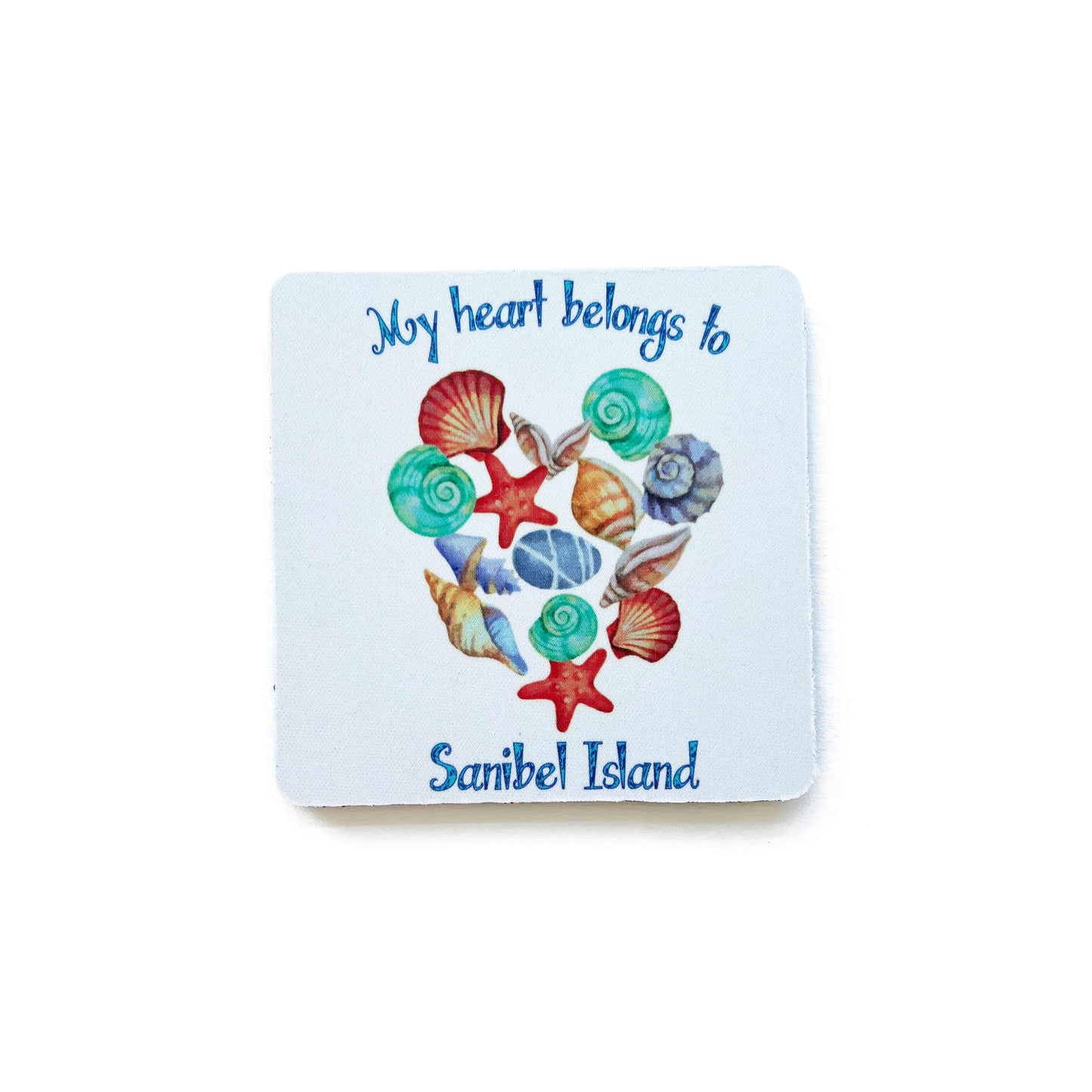My heart belongs to Sanibel Island - Coasters