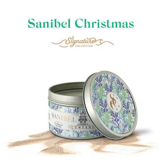 Sanibel Christmas - Signature Candle - 5 oz Tin