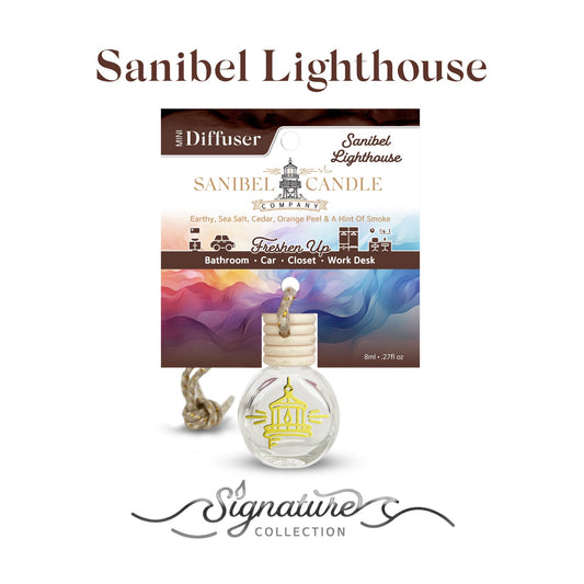 Mini Hanging Diffuser - Sanibel Lighthouse