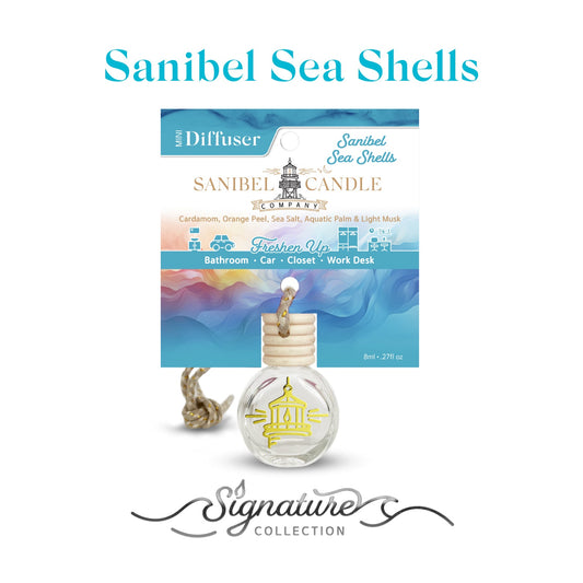 Mini Hanging Diffuser - Sanibel Sea Shells