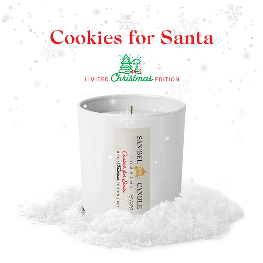 Sanibel Candle Company - Cookies for Santa - Christmas Candle - 8 oz