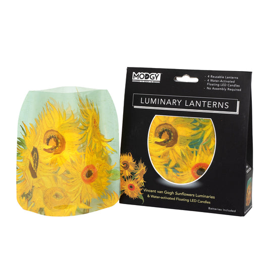 Modgy Luminary Lantern - Van Gogh Sunflowers