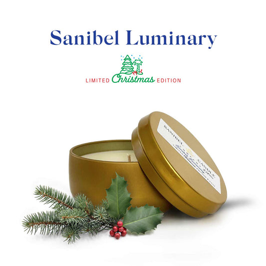 Sanibel Candle Company - Sanibel Luminary - Christmas Candle - 5.5 oz Tin