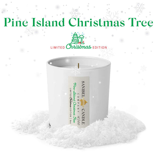 Sanibel Candle Company - Pine Island Christmas Tree - Christmas Candle - 8 oz