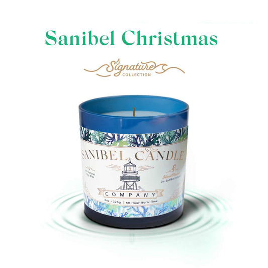 Sanibel Candle Company - Sanibel Christmas - Signature Candle - 8 oz