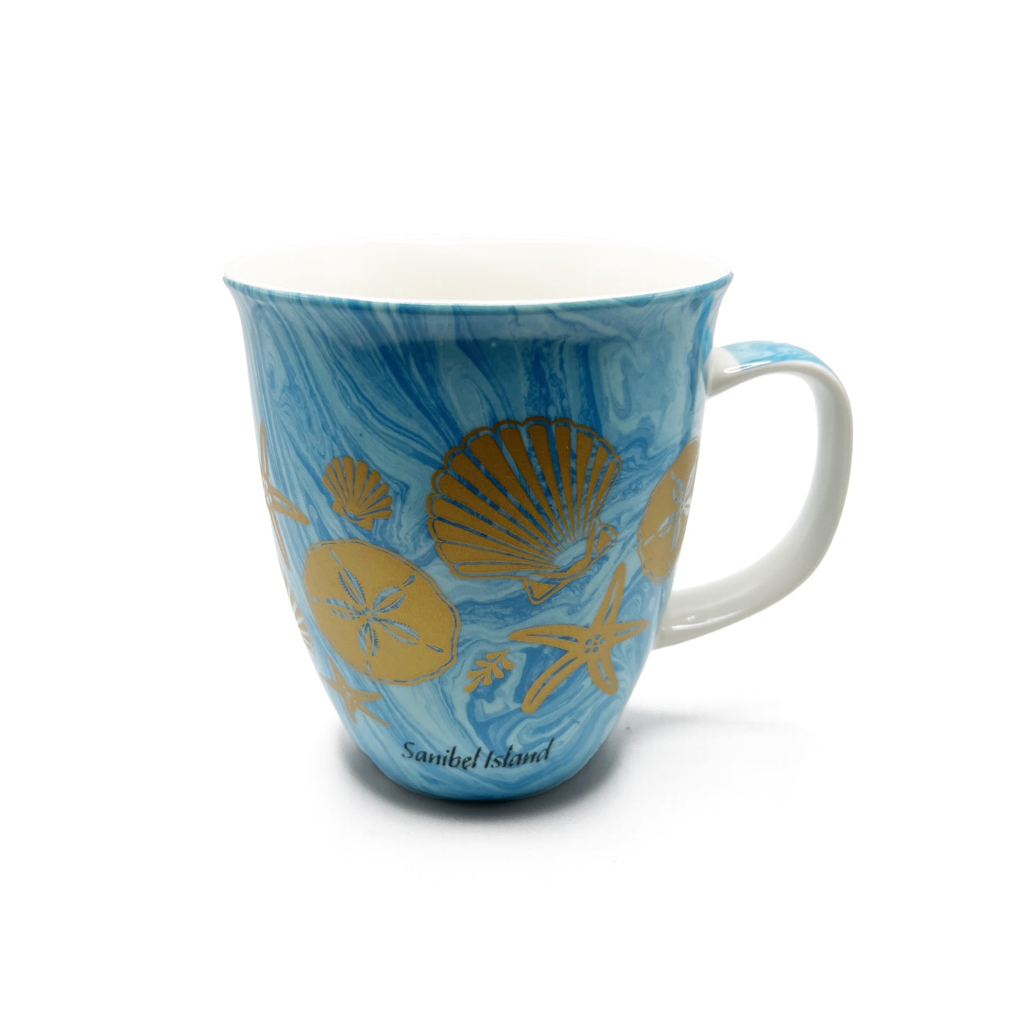 Sanibel Island - Harbor Gold Shell - Coffee Mug
