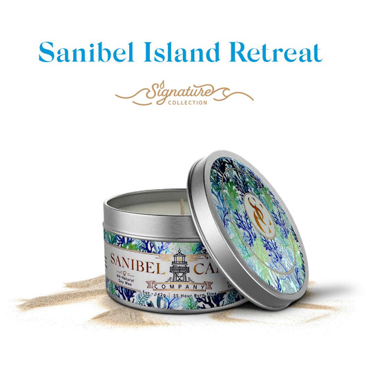 Sanibel Candle Company - Sanibel Island Retreat - Signature Candle - 5 oz Tin