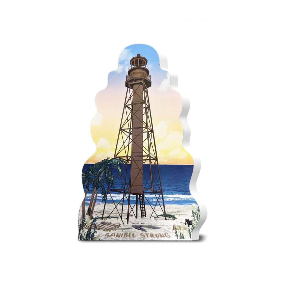 Sanibel Strong Sanibel Lighthouse, Sanibel Island, Florida Shelf S Sand Castle Gifts Gourmet
